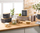 Kuti ruajtjeje Homea Storage Box With Lid, 26L, me kapak bambu, gri antracit