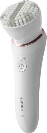 Epilator Philips Series 9000 BRE740/90, i rikarikueshëm, përdorim në të thatë dhe në ujë, i bardhë