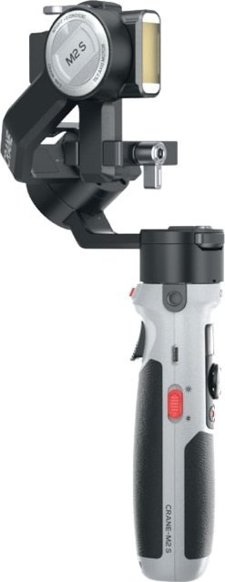 Stabilizues 3-aksësh Zhiyun Crane M2S Combo, për kamera dhe telefon, i zi
