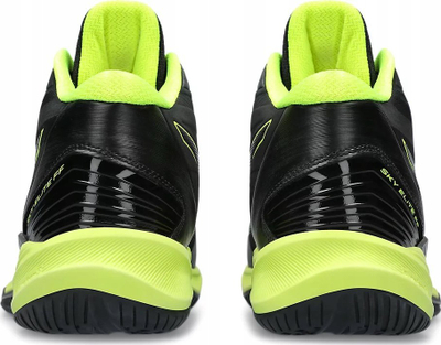 Atlete volejbolli Asics Sky Elite FF MT 2 M 1051A065-004, për në palestër, për burra, të zeza me neon