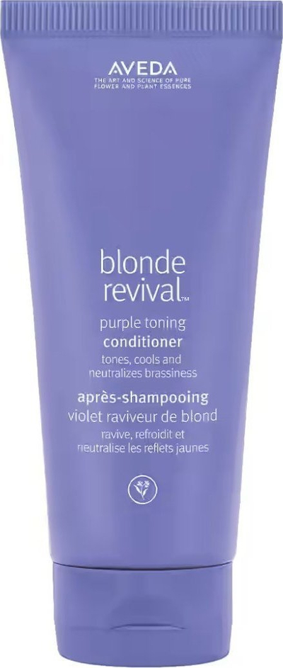 Balsam flokësh Aveda Blonde Revival Purple Toning, 200 ml, për flokë bjonde