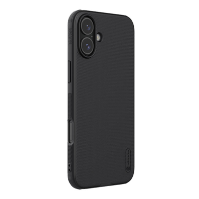 Maskë telefoni Nillkin Shield për iPhone 16 Plus, plastike, e hollë, e zezë