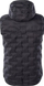 Jelek burrash Elbrus Mines Vest Primaloft, me kapuç që hiqet, izolim Primaloft Silver, ngjyrë e zezë