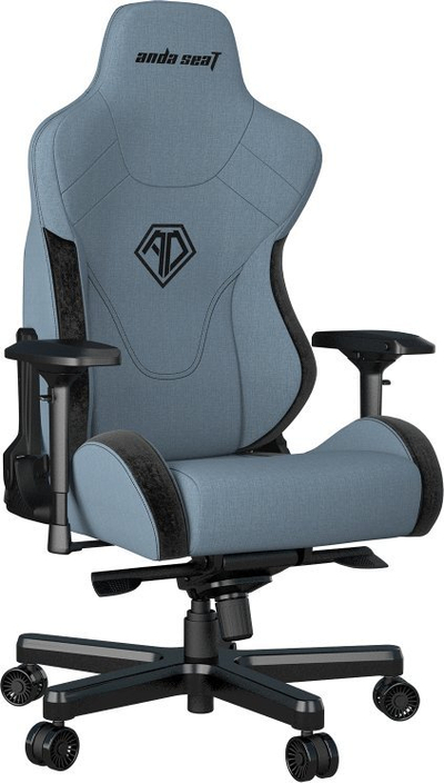 Karrige gaming Anda Seat T-Pro II, mbështetje për mesit, krahë 4D, e zezë me blu