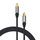 Kabllo optike audio Vention Toslink, 3m, aliazh alumini, gri