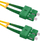 Kabllo optike Qoltec Patchcord, SC/APC në SC/APC, singlemode 9/125 G652D, duplex 1m