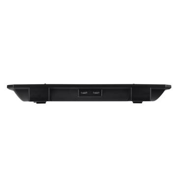 Bazë ftohëse për laptop Thermaltake Massive TM CL-N002-PL12BL-A, 2x 120mm, ekran kontrolli, gri