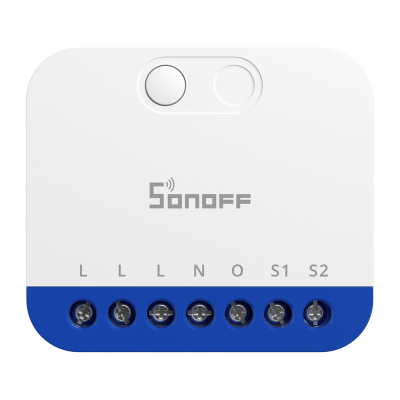 Dimmer inteligjent Sonoff MINI DIM, WiFi, Matter, i bardhë