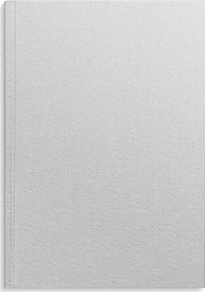 Fletore Mayland Burde Notebook, A4, faqe bosh, gri tekstil