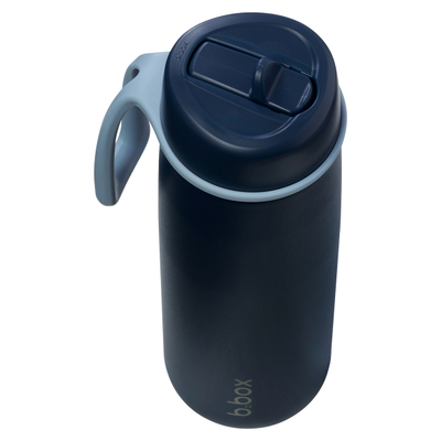 Shishe uji b.box Triple Insulated Flip Top, 690ml, inox, ngjyrë spearmint