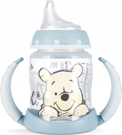 Bibero me doreza NUK First Choice Learner Bottle Winnie The Pooh, 150ml, silikon, blu