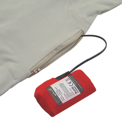 Bluze termike me ngrohje Glovii GJ1 S, bateri 2600mAh, 3 nivele ngrohjeje, portokalli