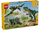 Set LEGO Creator 3in1 T. Rex, lodër ndërtuese, shumëforma, shumëngjyrësh