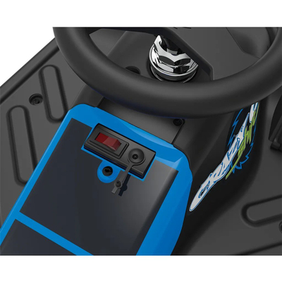 Kart elektrik Razor Crazy Cart Shift, bateri litium, për fëmijë, blu