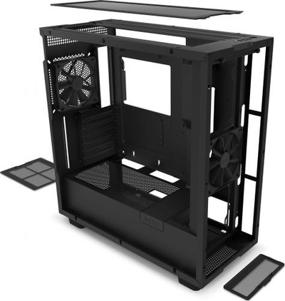Kasë Nzxt H7 (CM-H71BB-01), e zezë