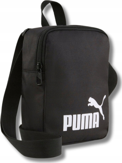 Раменашка торба Puma Phase Portable 091173-01, синтетички материјал, прилагодлив ремен, црна
