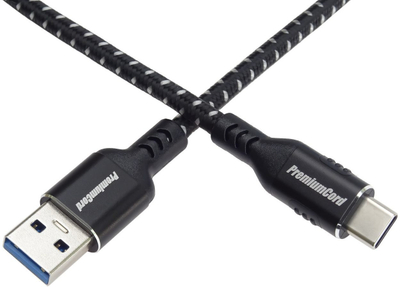 Kabllo PremiumCord USB 3.2 Gen 1, USB A me USB C, 5 Gbps, 60 W