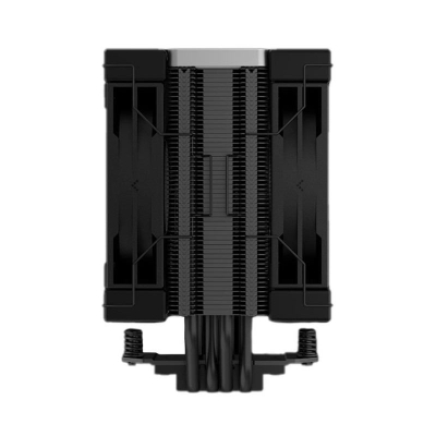 Ftohës CPU Deepcool AK400 Zero Dark Plus, 120mm, ajër, i zi