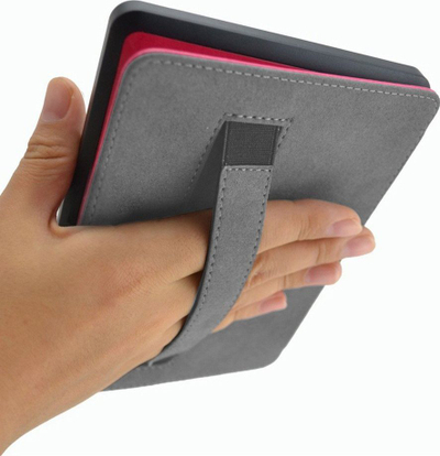 Këllëf me dorezë për Amazon Kindle 10 2019, mbyllje me magnet, ndezje automatike, blu