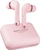 Kufje wireless Happy Plugs Air 1 Plus, Bluetooth 5.1, in ear, rozë