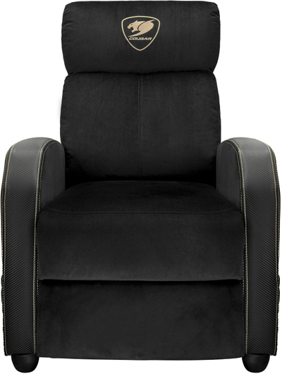 Karrige gaming Cougar Ranger Elite, me lëkundje, trup metalik, e zezë me të artë