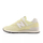 Atlete New Balance 574, material tekstil, të verdha me të bardha