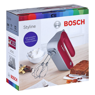Mikser dore Bosch MFQ40304, 500 W, i kuq