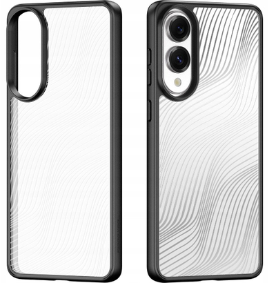 Këllëf telefoni Dux Ducis Aimo për Samsung S25 Edge, TPU dhe PC, i zi