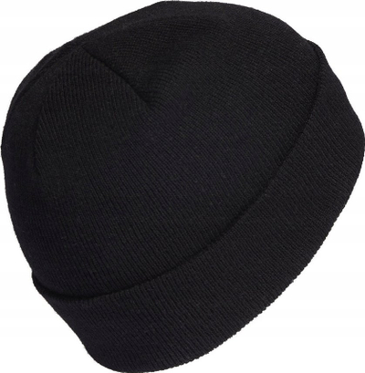 Kapelë për kalamaj Adidas Tec Beanie, thurje akrilike, uniseks, e zezë