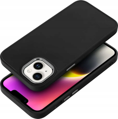 Futrollë kornizë për Samsung Galaxy S24, TPU, mbrojtje kamerë, e zezë