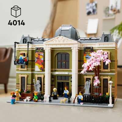 Lodër ndërtimi LEGO Icons Natural History Museum 10326, 4014 pjesë, për moshat 18+, shumëngjyrëshe