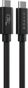 Kabllo USB HYPER HyperDrive Next USB4 Gen 3x2, USB C, 1.2m, e zezë