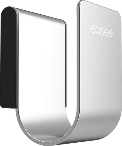 Mbajtëse kabllosh Easee U-Hook UH001 Premium, për karikues makine elektrike, çelik inox, argjendtë metalike
