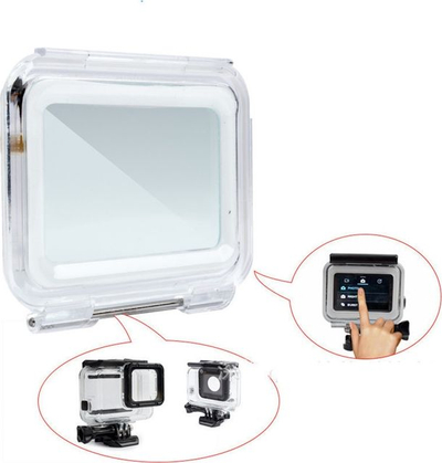 Kapak mbrapa Xrec TOUCH për GoPro HERO 7 6 5 Housing, touchscreen, i tejdukshëm