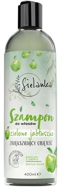 Shamponi Sielanka për flokë, rrit volumin, mollë e gjelbër, 400 ml