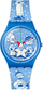 Orë dore për kalamaj Swatch The Simpsons Tidings Of Joy SO28Z126, blu