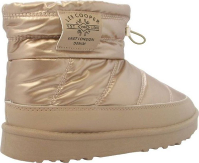 Çizme dimri për goca Lee Cooper LCJ-23-44-1965LA, me izolim, me zinxhir anash, ngjyrë ari
