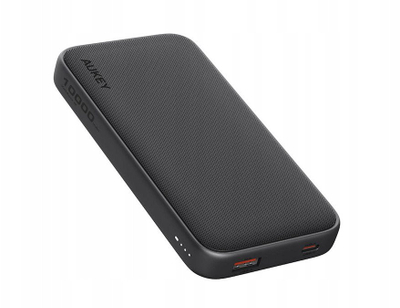 Power bank Aukey PB-Y46, 10000mAh, 15W, gri
