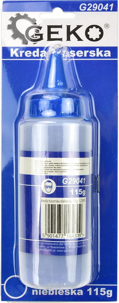 Pluhur shënjues Geko G29041, 115g, blu