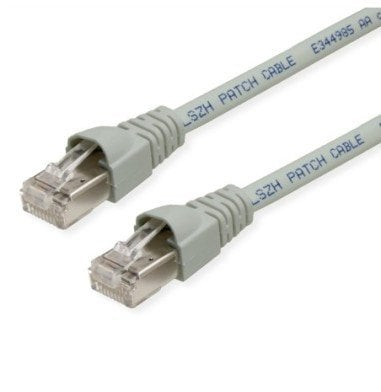 Kabllo rrjeti Telegärtner Patch Cable LSZH, CAT6a S/FTP, 4.5m, gri