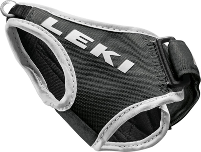 Rrip për shkop skish LEKI Trigger Shark Frame Strap, për shkopinj alpine, i zi