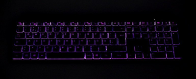 Set tastierë dhe maus Gembird KBS-ECLIPSE-M500, wireless, me ndriçim, i zi