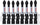 Set bit kaçavidash Bosch Pro Impact Control, 8 copa PZ2, për impact driver