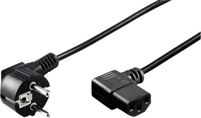 Kabllo rryme Goobay NK 102 S-200, IEC 320-C13, 2 m, e zezë