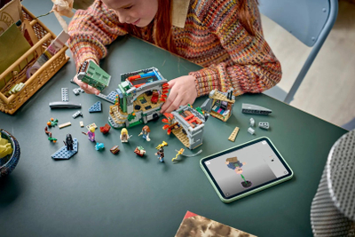 Set lodër LEGO Harry Potter Luna Lovegood House, për fëmijë, shumëngjyrësh