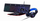 Komplet tastierë gaming me mi Gembird GGS-UMGL4-02, USB, LED, i zi