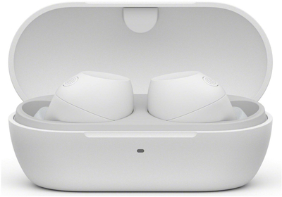 Безжични слушалки Sony WF C710N, активна елиминација на бучава, IPX4, бели