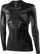 Bluzë termoaktive Brubeck LS15690 DRY për femra, XL, e zezë grafit