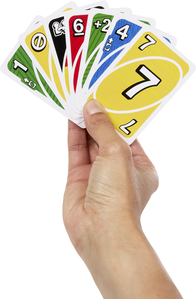 Loja me letra Mattel Uno Teams, lojë me ekipe, shumëngjyrëshe