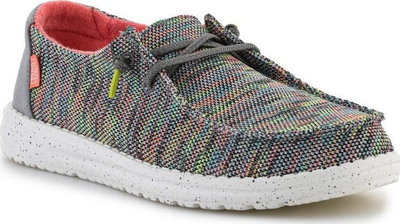 Këpucë slip on HeyDude Wendy Sox, material tekstil, taban i lehtë, shumëngjyrëshe